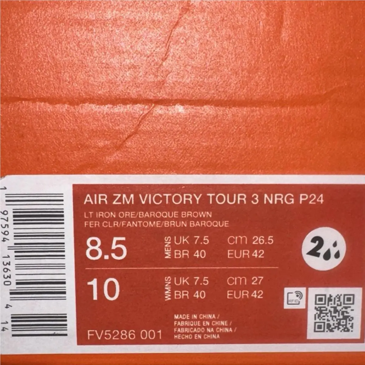 Nike shoes - Nike Air Zoom Victory Tour 3 - FV5286-001 - Gray 5