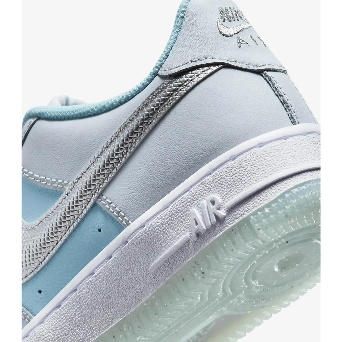Nike shoes - Nike Air Force 1 - Air Force - Pure Platinum / Metallic Silver 1