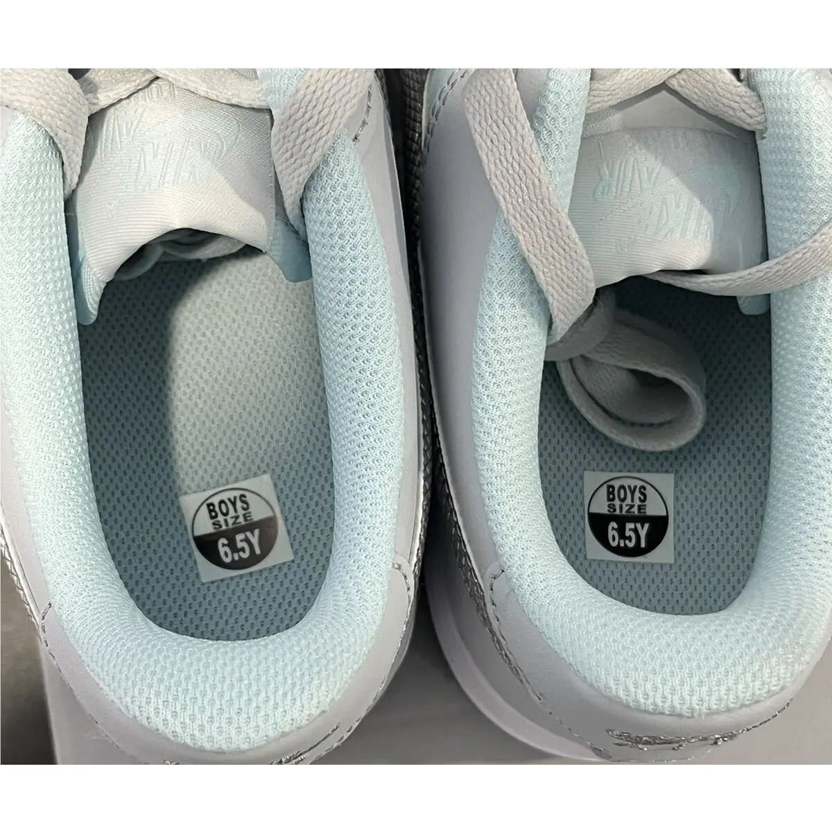 Nike shoes - Nike Air Force 1 - Air Force - Pure Platinum / Metallic Silver 10