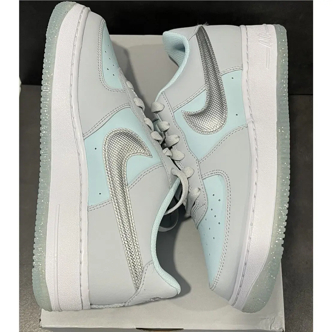 Nike shoes - Nike Air Force 1 - Air Force - Pure Platinum / Metallic Silver 7