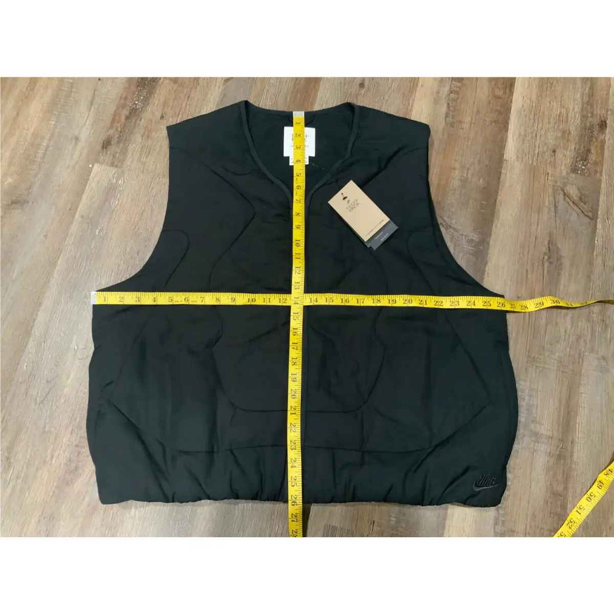 Nike clothing - Nike Sportswear Tech Pack Therma-FIT ADV Insulated Vest - FN0635-010 - Black (UPC: 196607648735) 3