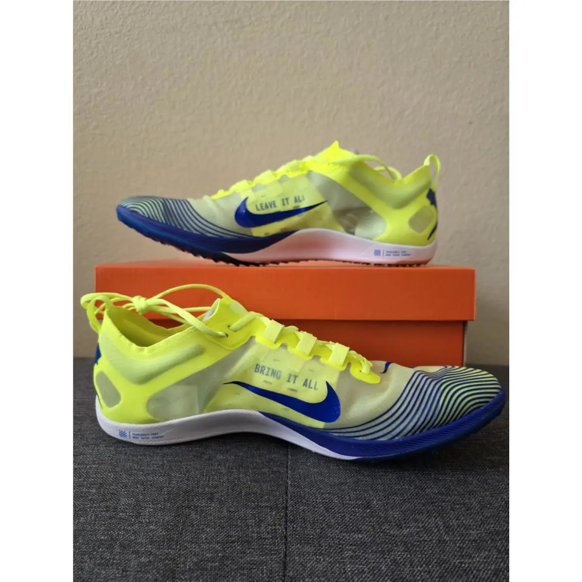 Nike shoes - Nike Zoom Victory - Zoom Victory - AJ0847-700 - Volt/Tracer Blue (UPC: 0193658098304) 0