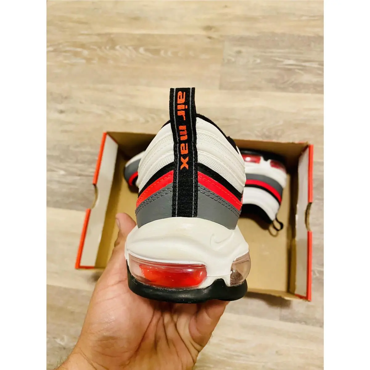 Nike shoes - Nike Air Max 97 - Air Max - CW5419-100 - White Grey Crimson (UPC: 194274816730) 0