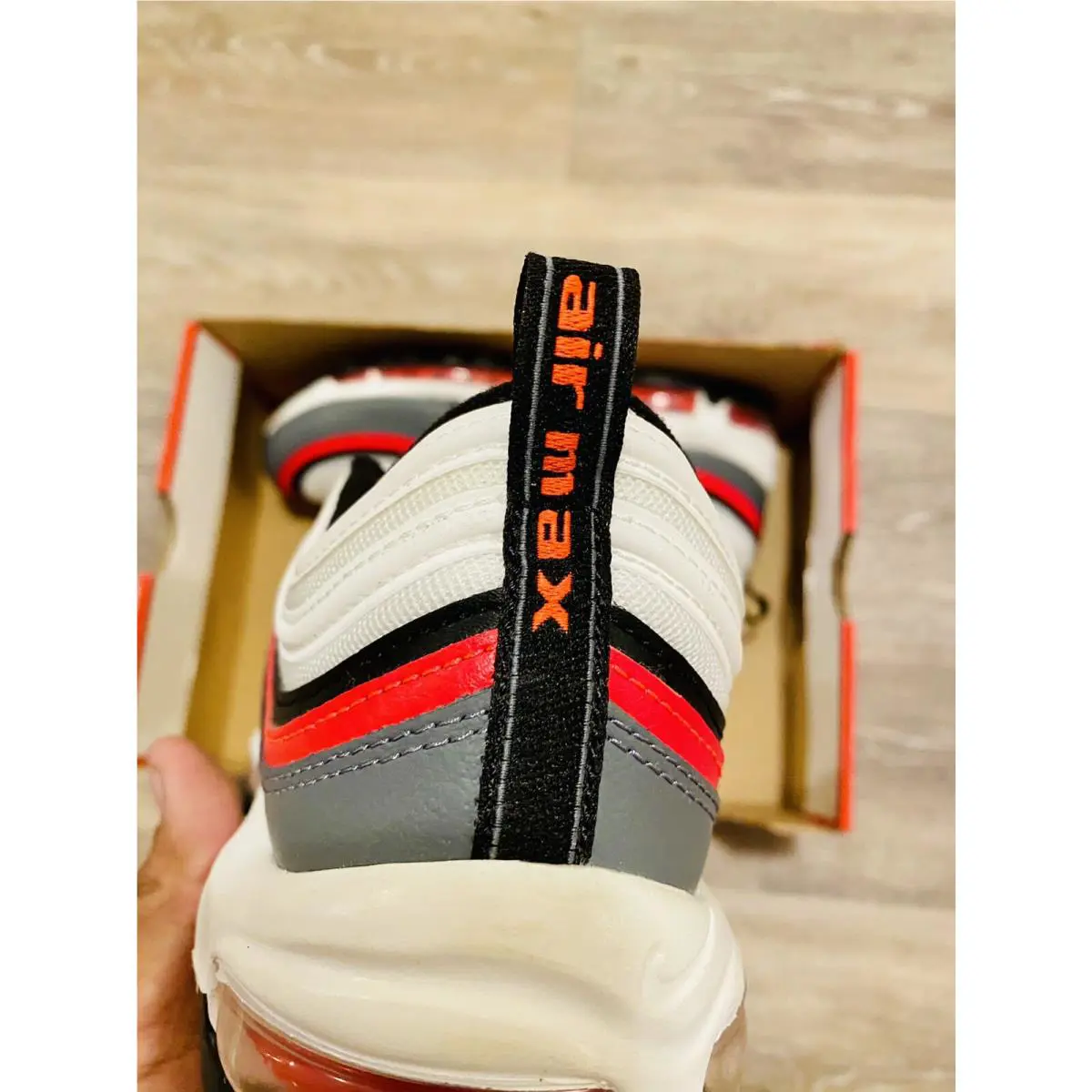 Nike shoes - Nike Air Max 97 - Air Max - CW5419-100 - White Grey Crimson (UPC: 194274816730) 1