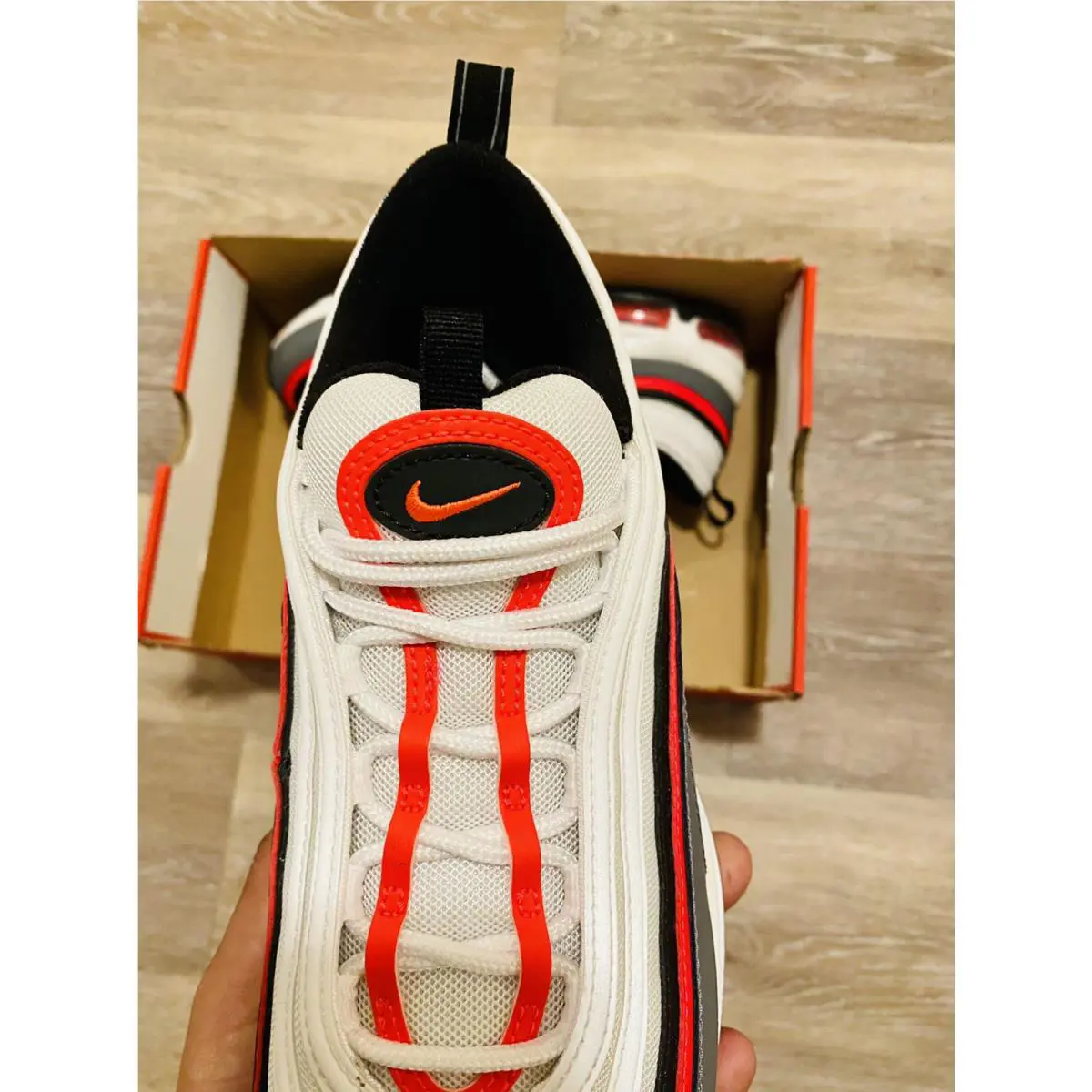 Nike shoes - Nike Air Max 97 - Air Max - CW5419-100 - White Grey Crimson (UPC: 194274816730) 6