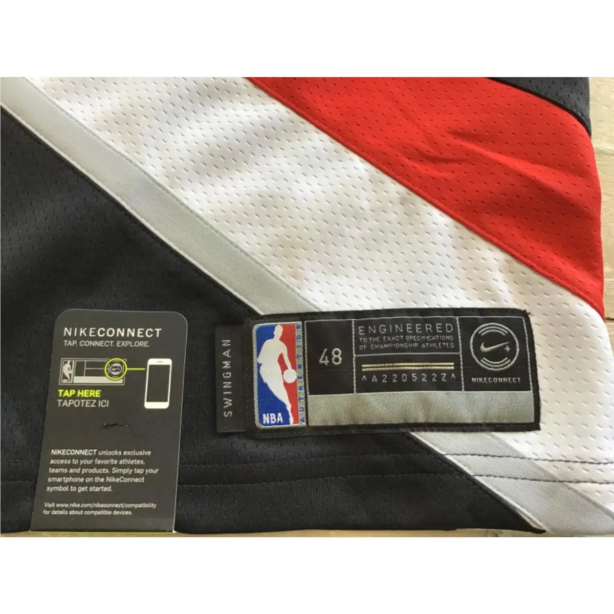 Nike clothing - Nike NBA Swingman - NBA Swingman - Red, Black, White 1