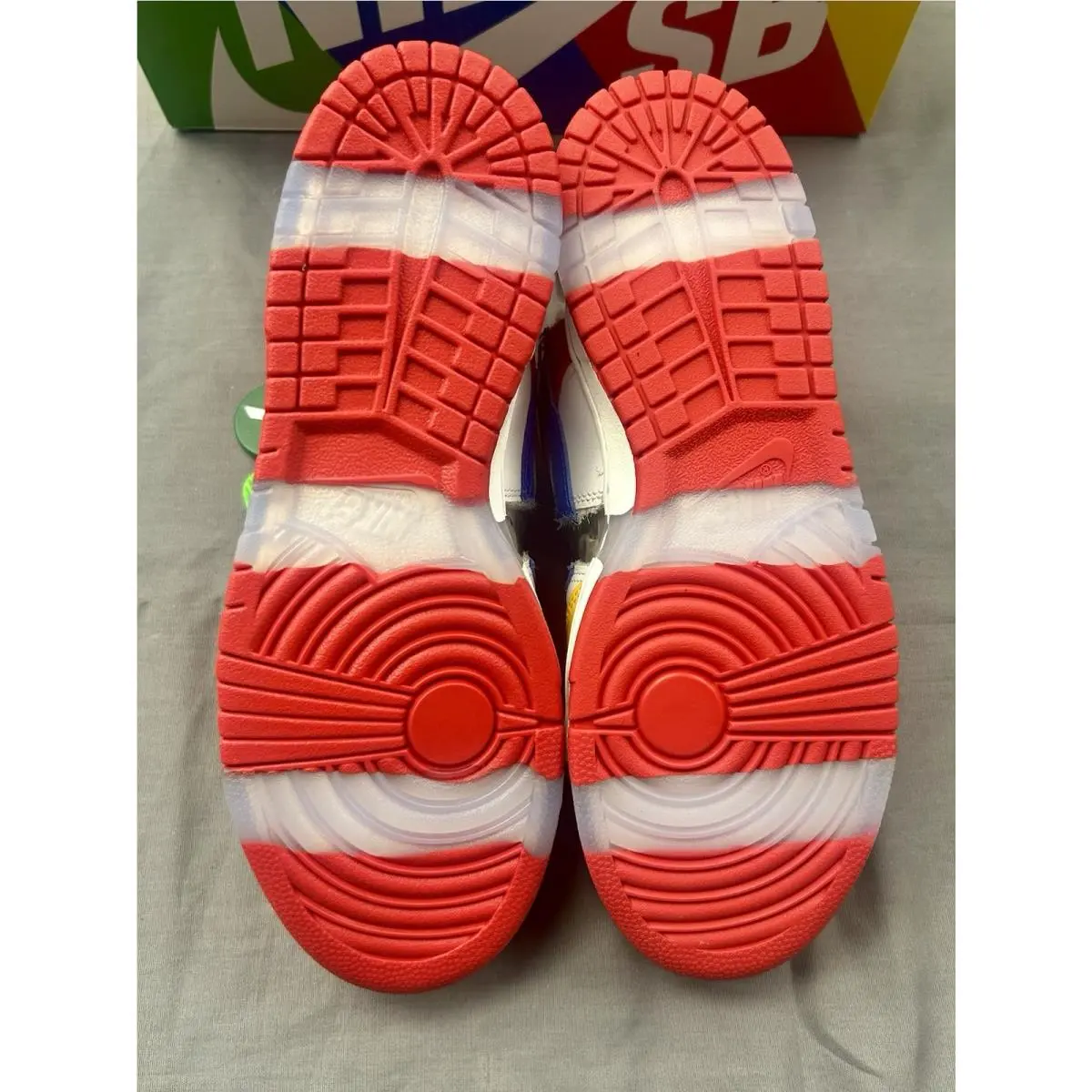 Nike shoes - Nike Dunk Low - Dunk Low - FD8777-100 - Multicolor, Manufacturer: White/Hyper Royal/Mean Green 5