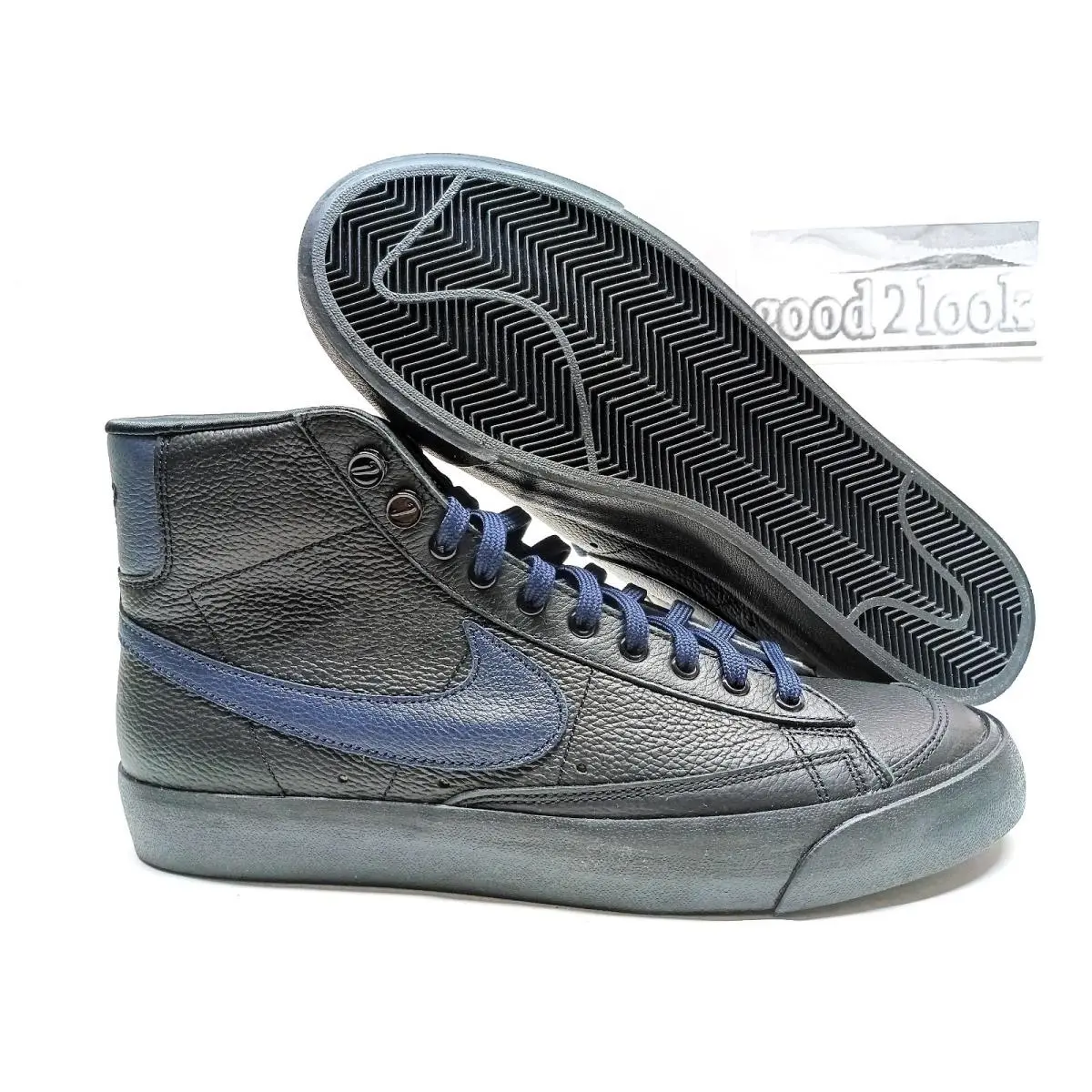 Nike Blazer Mid `77 Premium BY You Black/navy SZ Women 11.5/MEN 10 FV9522-900