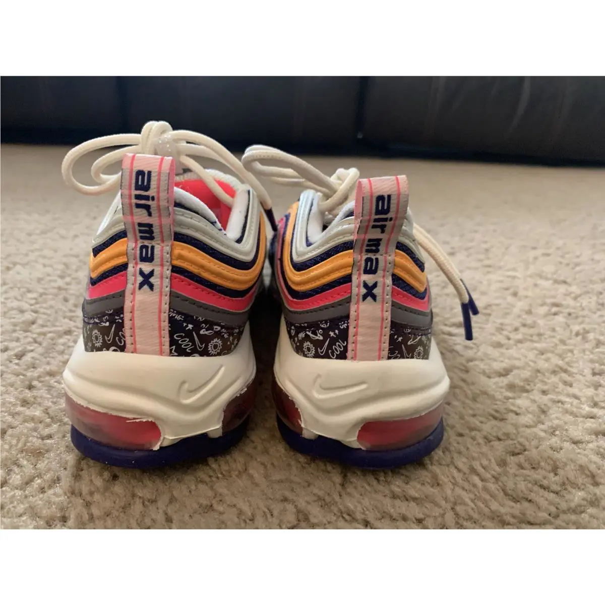 Nike shoes - Sneakers - Sneakers - Purple, Manufacturer: regency purple/laser orange-pink-white 3