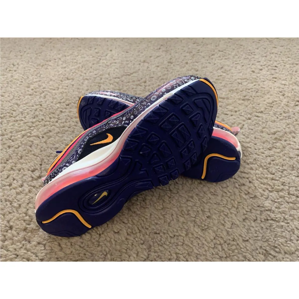 Nike shoes - Sneakers - Sneakers - Purple, Manufacturer: regency purple/laser orange-pink-white 6
