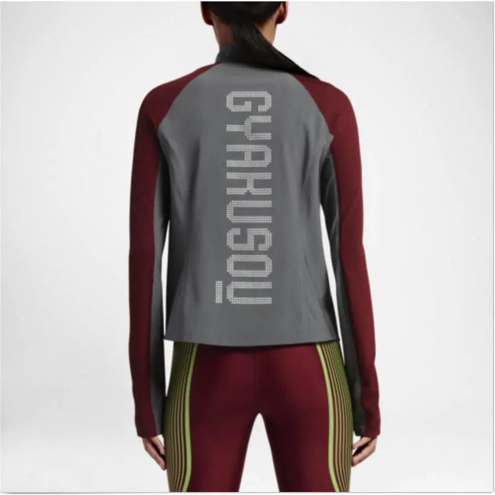 Nike clothing - 856252 006 - Grey/ Red 0