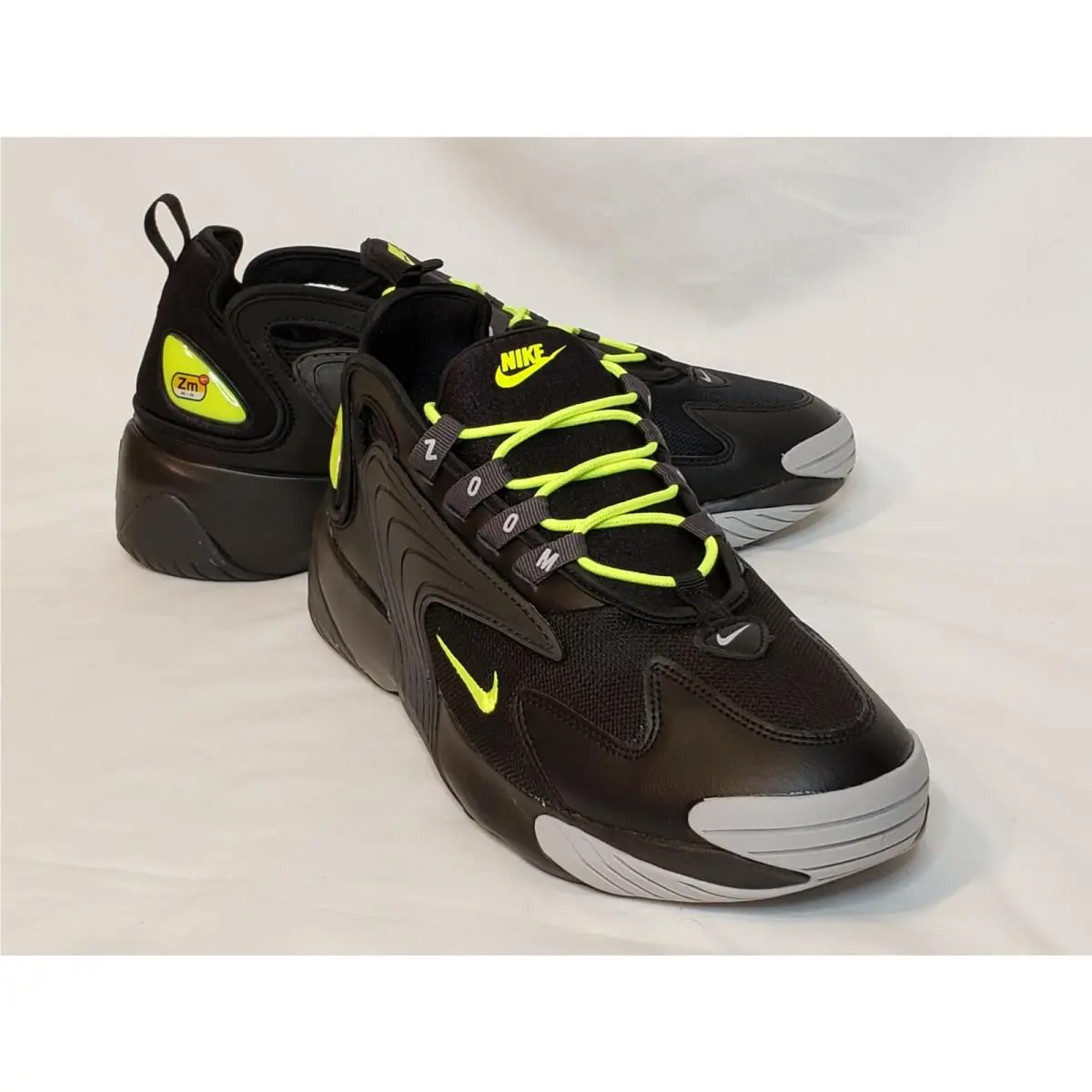 Nike shoes - Nike Zoom 2K - Zoom - AO0269 008 - Black/Volt-Anthracite 8