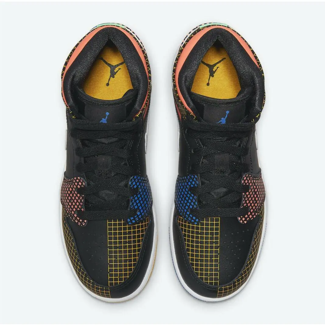 Nike shoes - Air Jordan 1 Mid GS - DC4092-001 - Multicolor 1