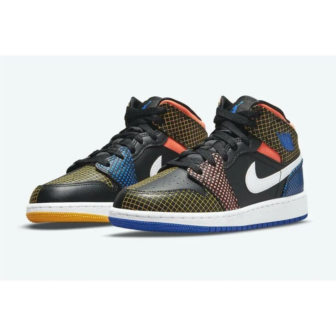 Nike shoes - Air Jordan 1 Mid GS - DC4092-001 - Multicolor 0