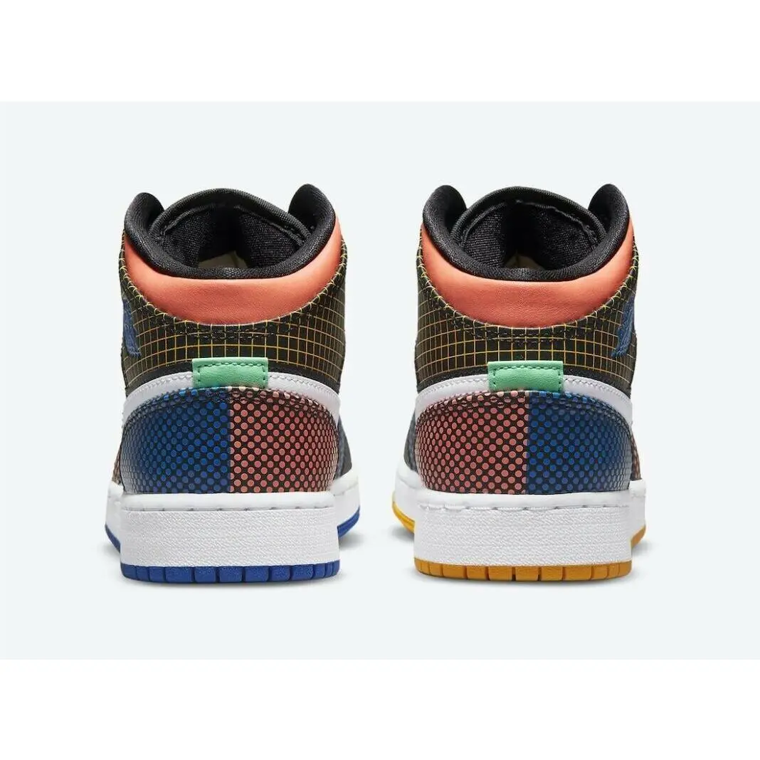 Nike shoes - Air Jordan 1 Mid GS - DC4092-001 - Multicolor 1