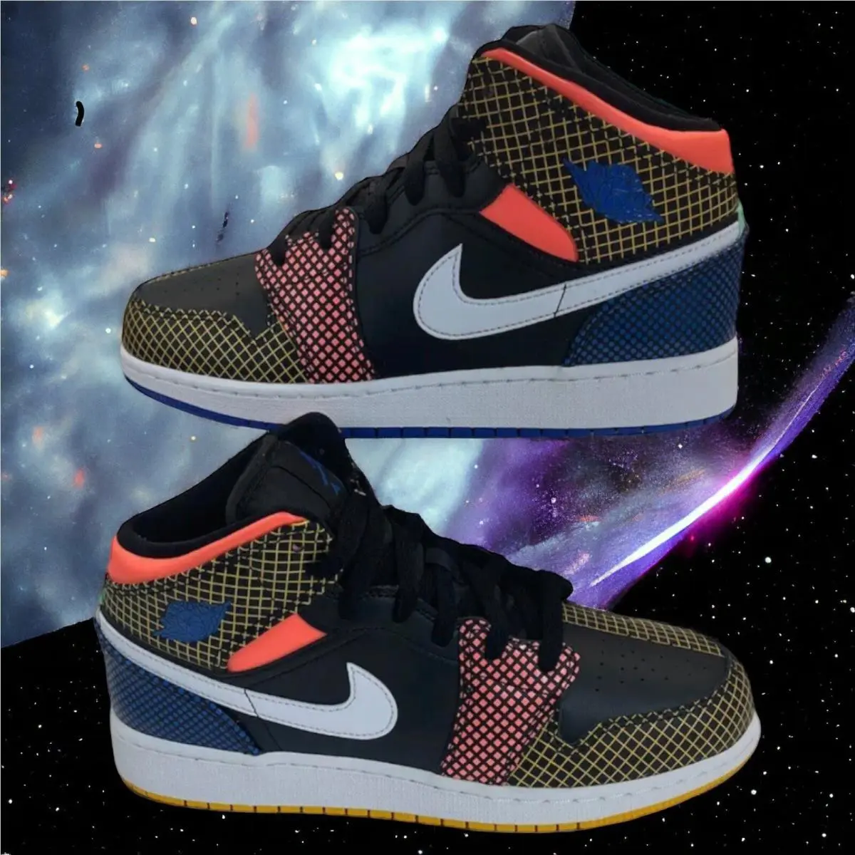 Nike shoes - Jordan 1 Mid - Mid - DC4092001 - Multicolor, Manufacturer: University Gold/metallic Gold/black (UPC: 0195238349875) 4