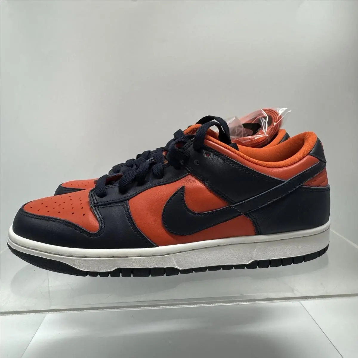 Dunk Low SP Champ Orange Navy Blue CU1727-800 Men`s Size 9 by Nike