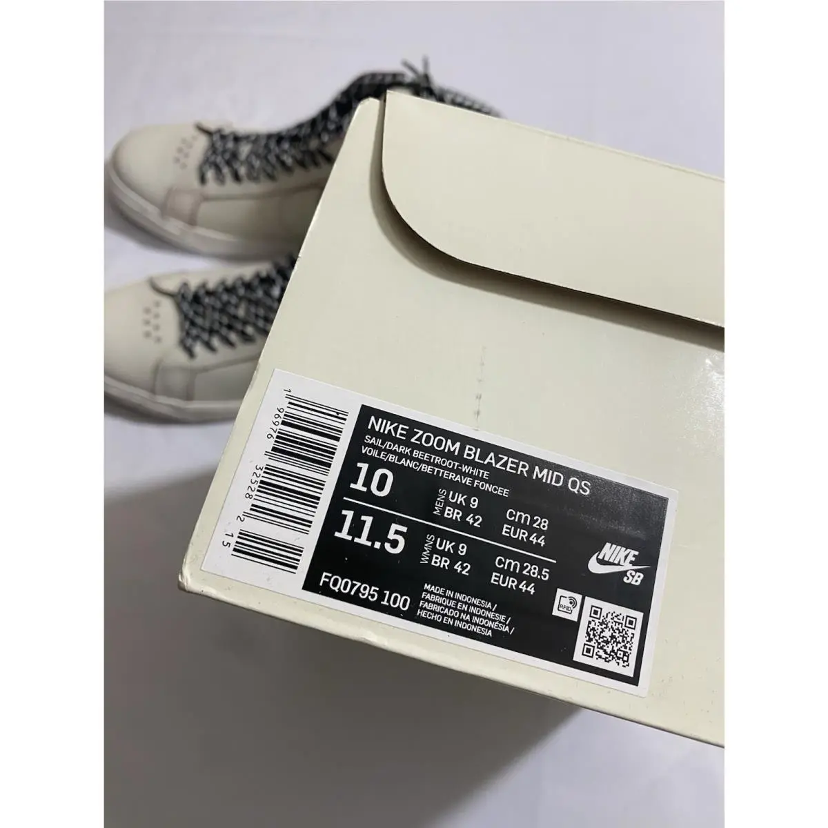 Nike shoes - Nike Blazer - Blazer - FQ0795-100 - White (UPC: 0196976325282) 9