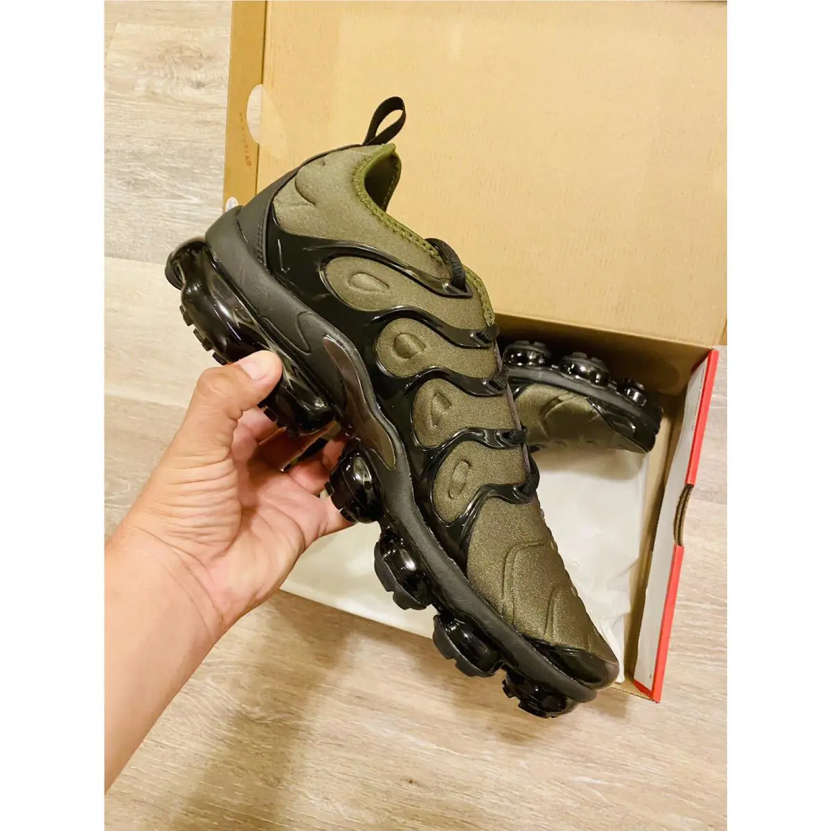 Nike shoes - Nike Air Vapormax Plus - Air Vapormax Plus - DQ4688-300 - Green (UPC: 0195866127715) 8