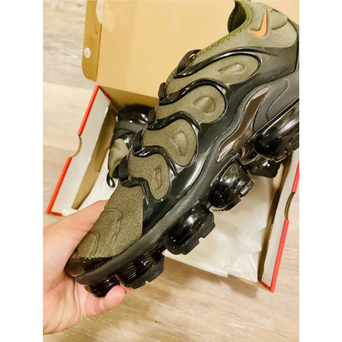 Nike shoes - Nike Air Vapormax Plus - Air Vapormax Plus - DQ4688-300 - Green (UPC: 0195866127715) 2