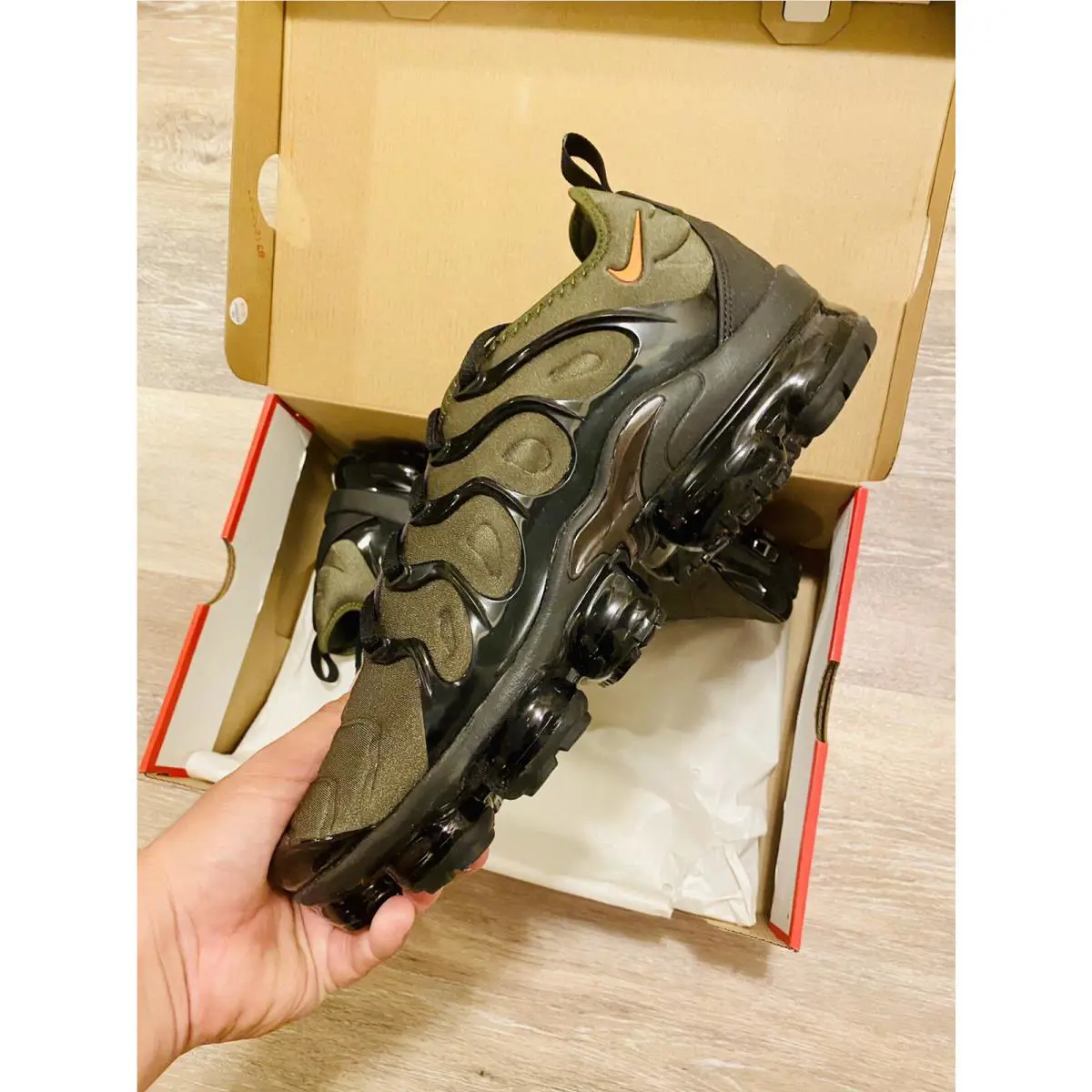 Nike shoes - Nike Air Vapormax Plus - Air Vapormax Plus - DQ4688-300 - Green (UPC: 0195866127715) 3