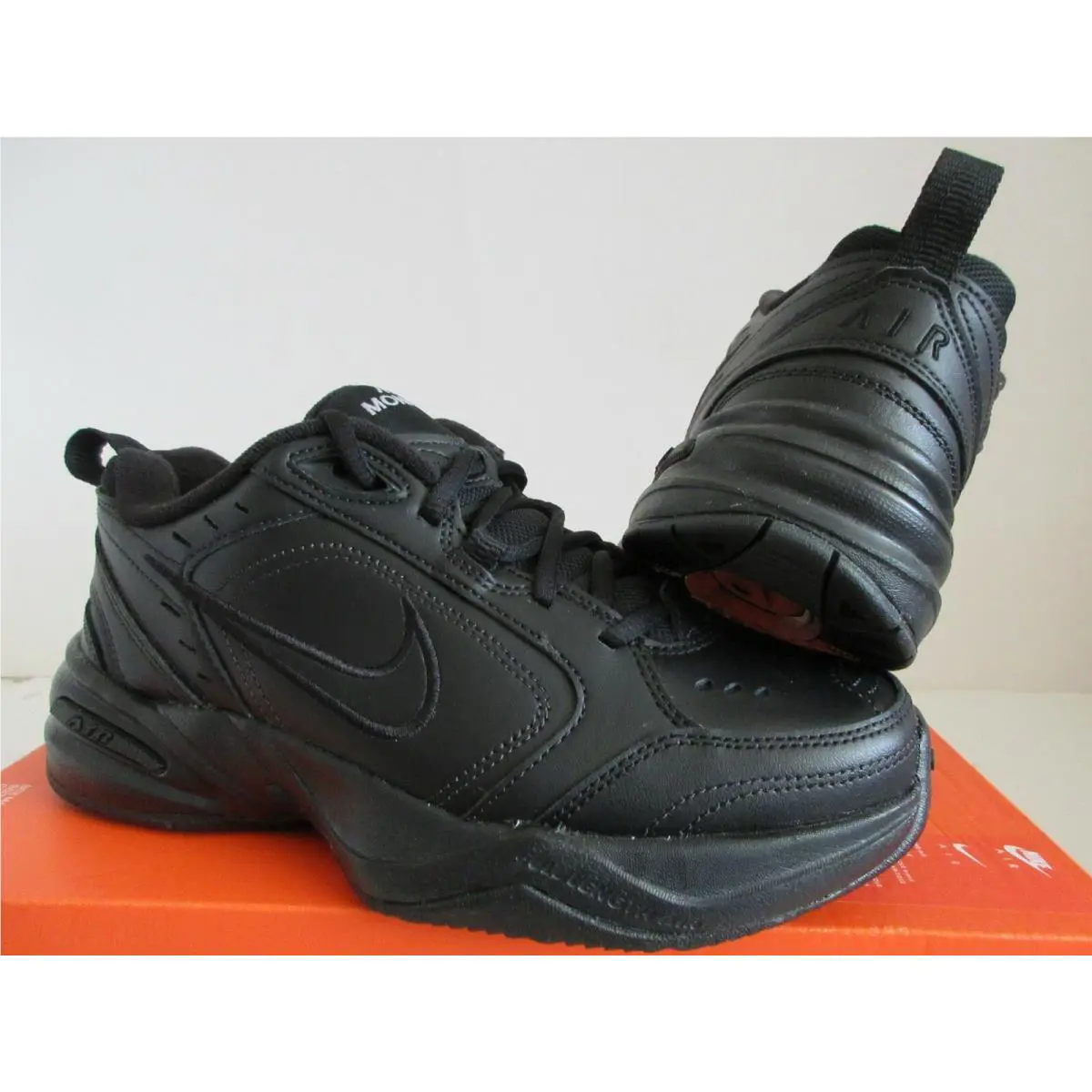 Nike shoes - Nike Air Monarch - Air Monarch - Black (UPC: 885259540473) 0