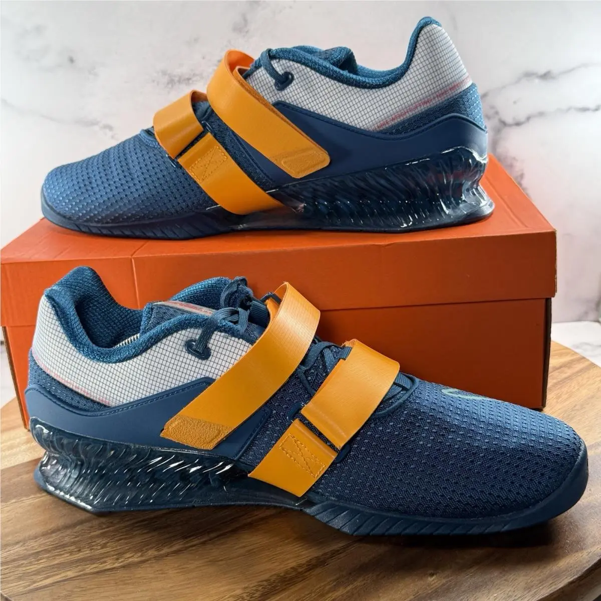 Nike shoes - Nike Romaleos 4 - Romaleos - CD3463-493 - MARINA/KUMQUAT/SIREN RED/WASHED TEAL 0