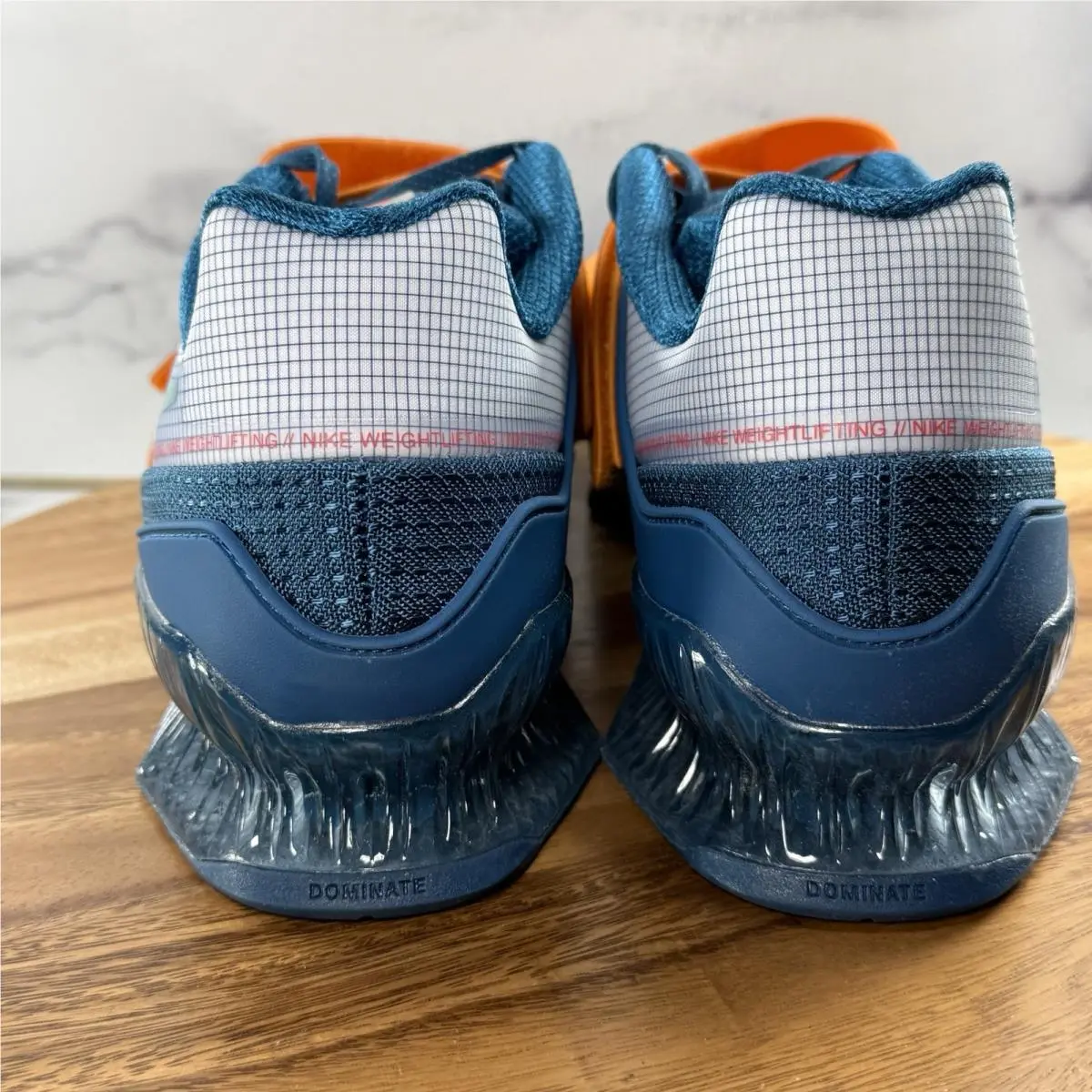 Nike shoes - Nike Romaleos 4 - Romaleos - CD3463-493 - MARINA/KUMQUAT/SIREN RED/WASHED TEAL 1