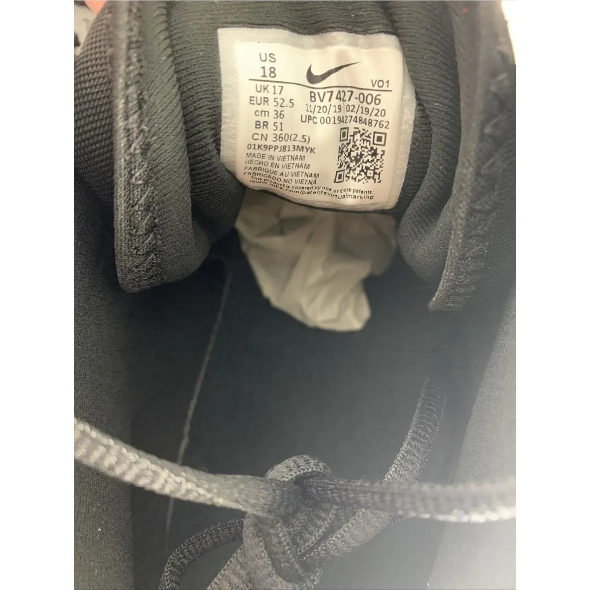 Nike shoes - LeBron Witness 4 - LeBron Witness - BV7427-006 - Black 7