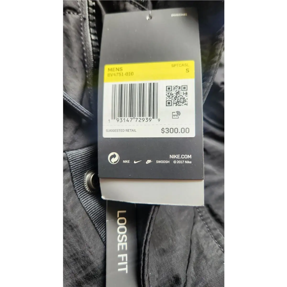 Nike clothing - BV4751-010 - BV4751-010 - Black (UPC: 0193147729429) 8