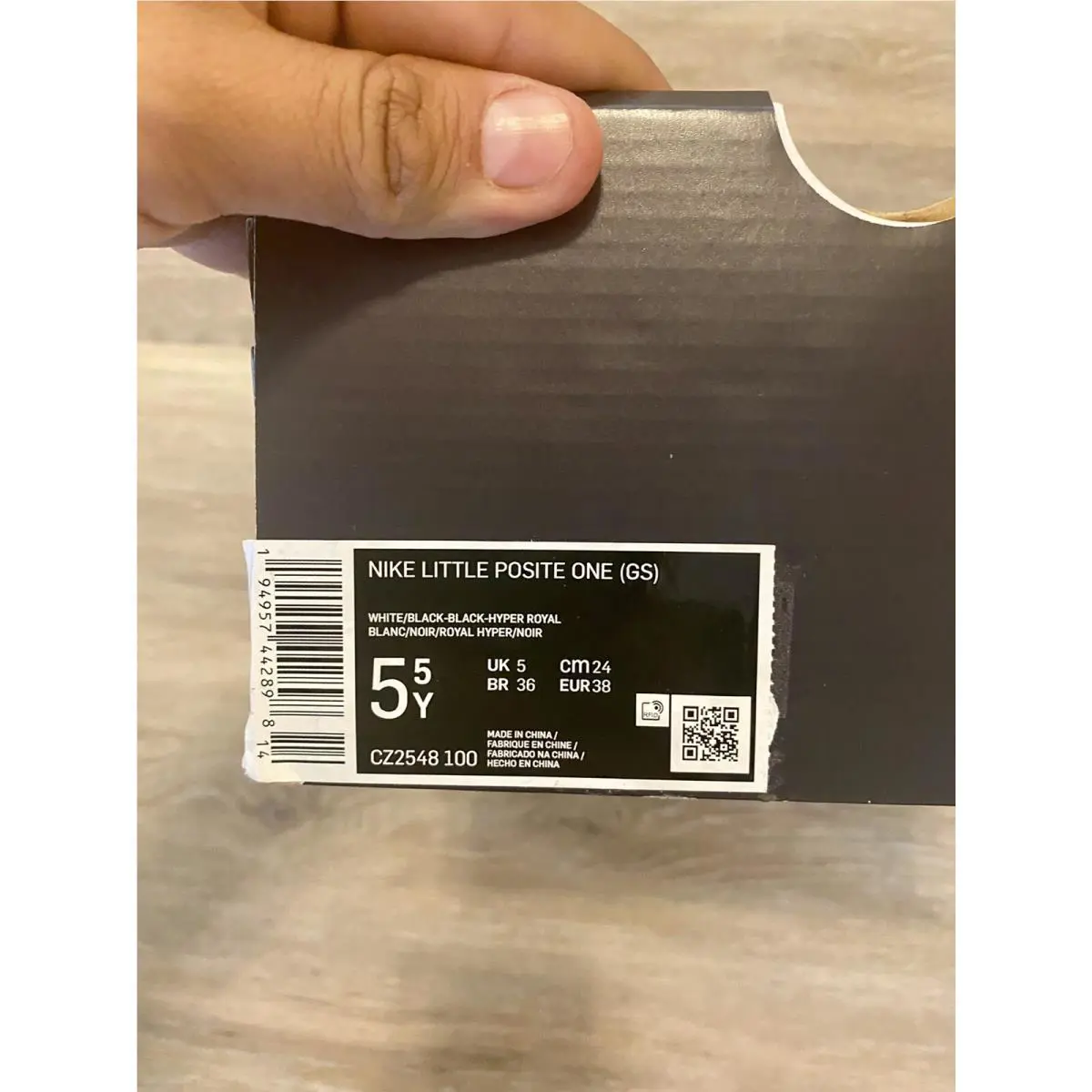 Nike shoes - White-Hyper Royal-Black - CZ2548-100 - White-Hyper Royal (UPC: 194957442898) 10