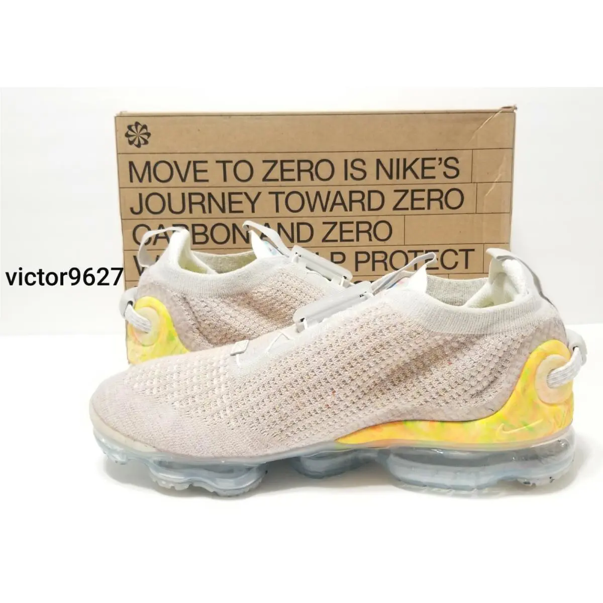 Nike shoes - Nike Air Vapormax Flyknit - Air Vapormax Flyknit - CW1765 003 - Beige 5