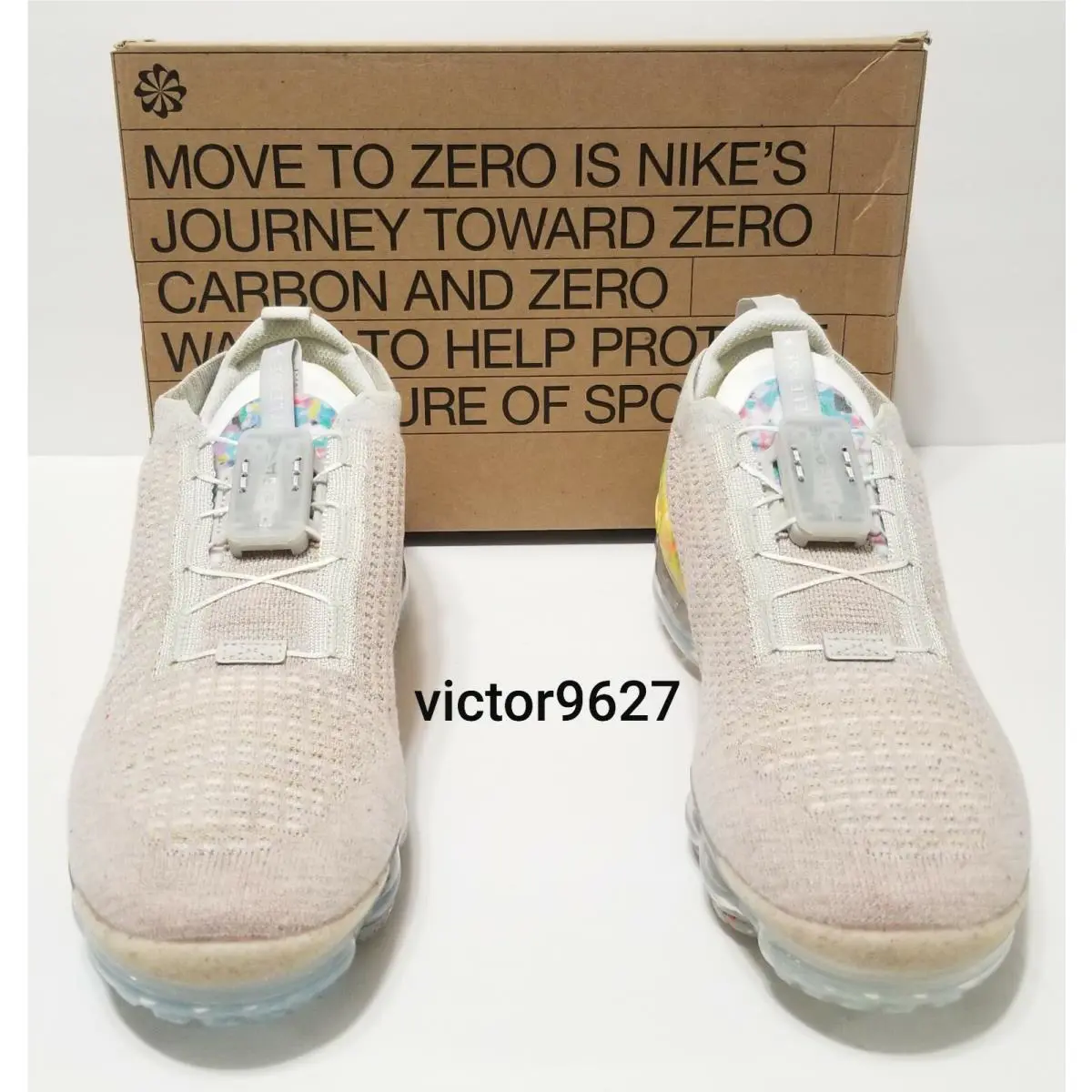 Nike shoes - Nike Air Vapormax Flyknit - Air Vapormax Flyknit - CW1765 003 - Beige 6