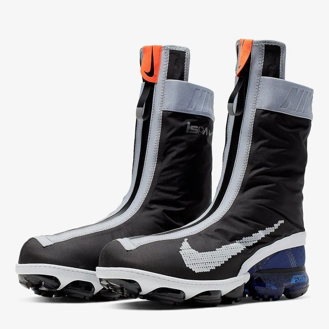 Nike shoes - Nike Air VaporMax Flyknit - Air VaporMax Flyknit - AR8557-002 - Royal Blue Black 5