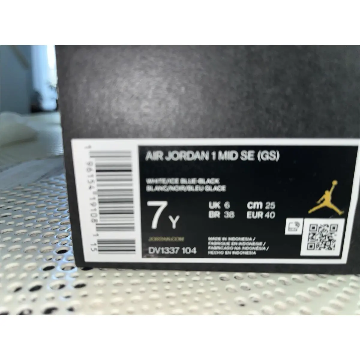 Nike shoes - Nike Air Jordan 1 - Air - DV1337104 - Blue 12
