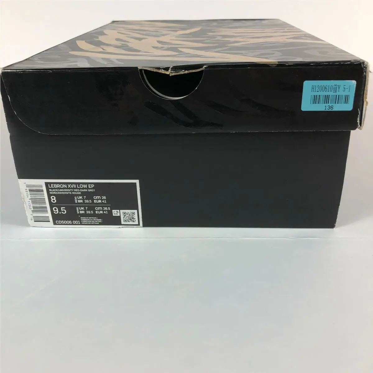 Nike shoes - Nike LeBron 17 - LeBron - CD5006-001 - Black (UPC: 193154113402) 6