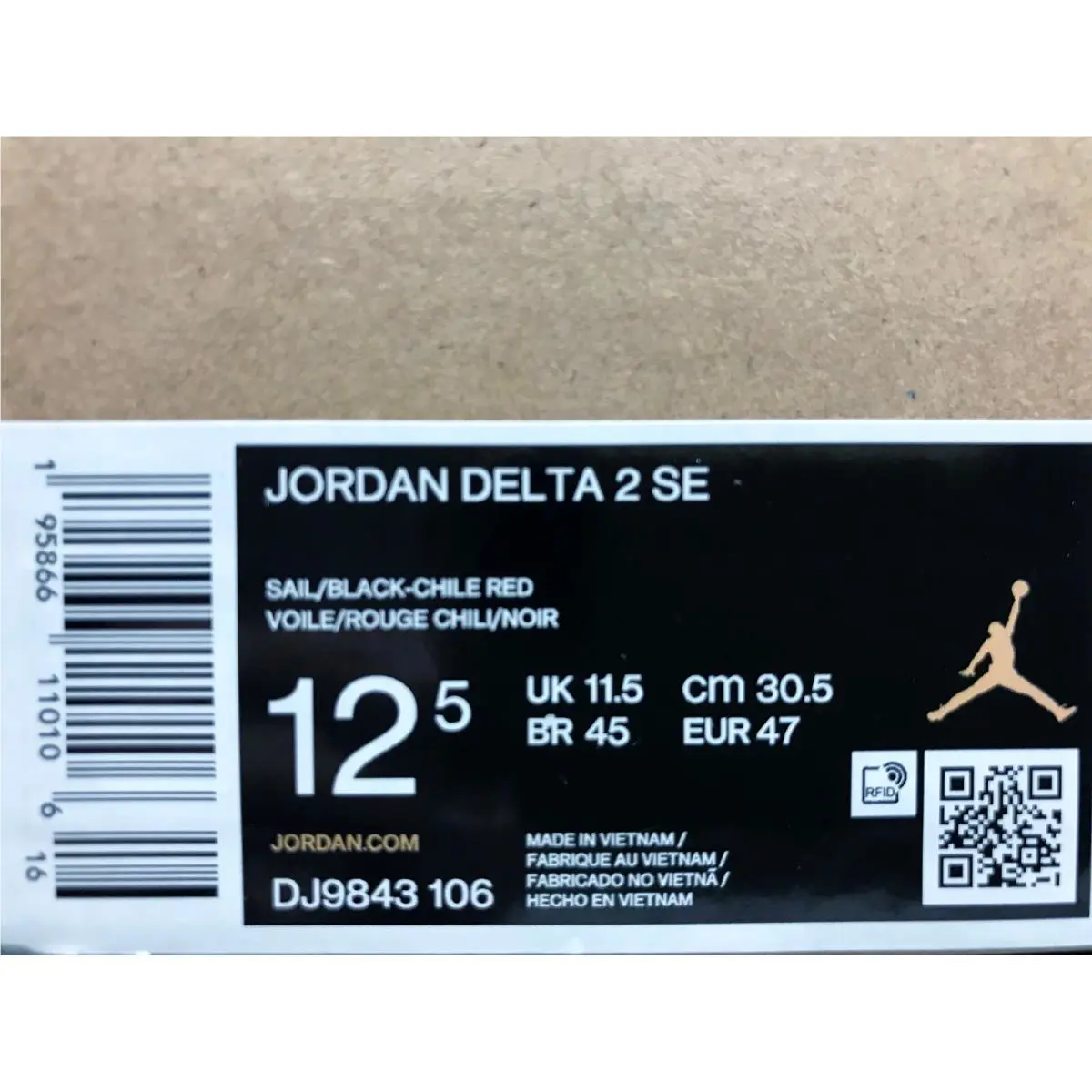 Nike shoes - Jordan Delta 2 - Delta - DJ9843-106 - White (UPC: 195866110106) 3