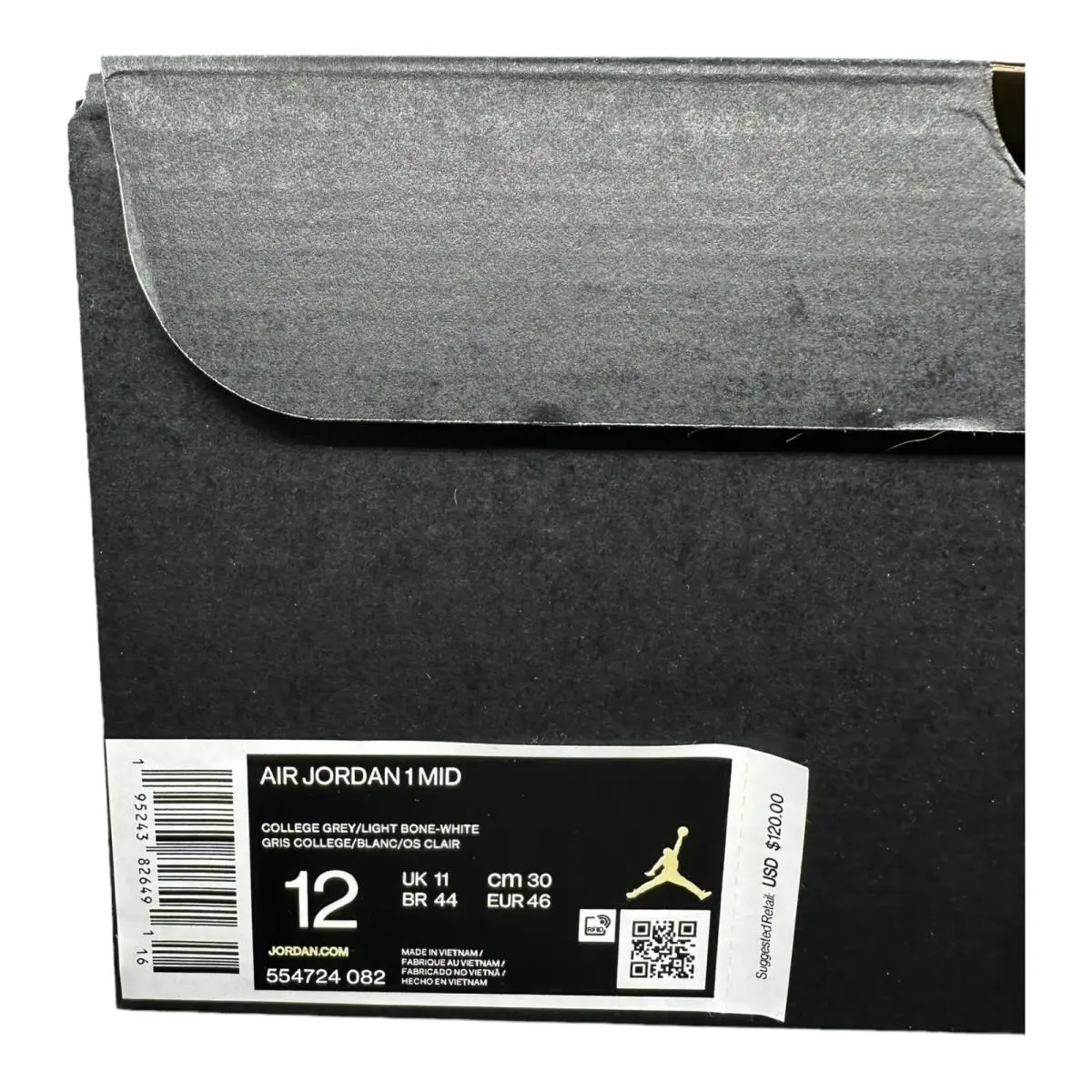 Nike shoes - Air Jordan 1 - Air - 554724-082 - Gray 5