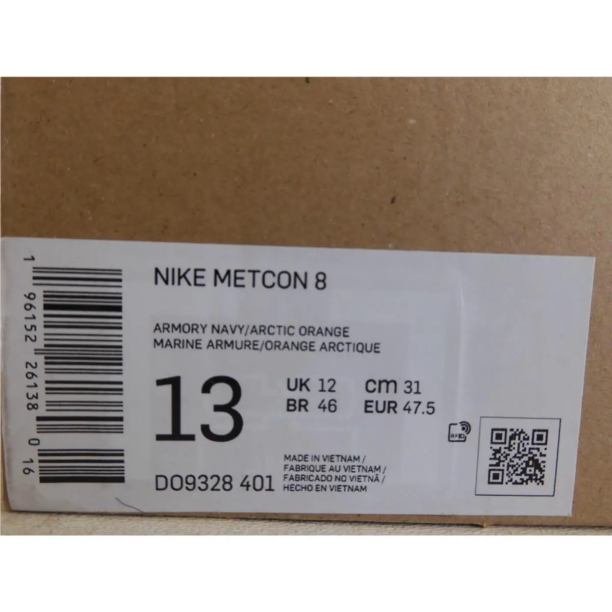 Nike shoes - Nike Metcon 8 - Metcon - DO9328-401 - Blue (UPC: 196152261380) 3