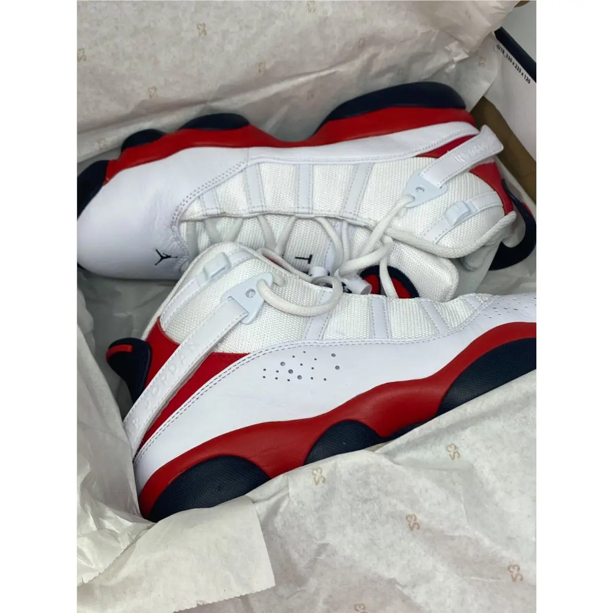 Nike shoes - Air Jordan 6 Rings - Air Rings - 322992-126 - White (UPC: 195869259390) 0