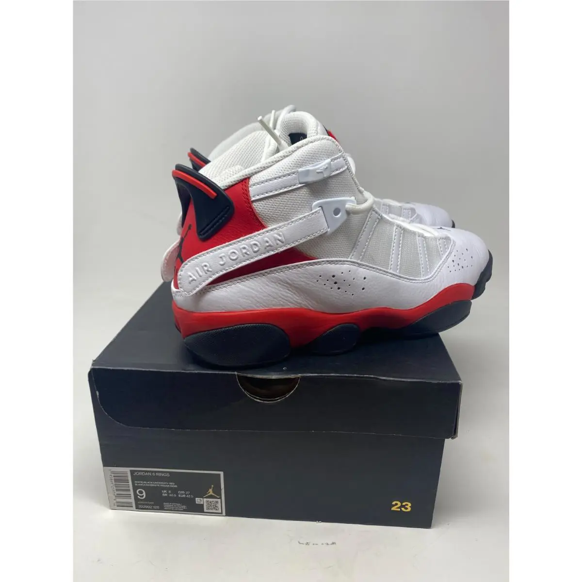 Nike shoes - Air Jordan 6 Rings - Air Rings - 322992-126 - White (UPC: 195869259390) 1