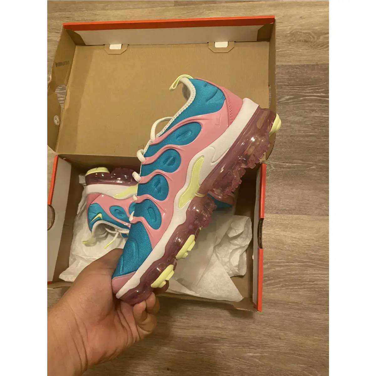 Nike shoes - Nike Air Vapormax Plus - Air Vapormax Plus - CW7014-100 - Blue (UPC: 0194274579697) 3