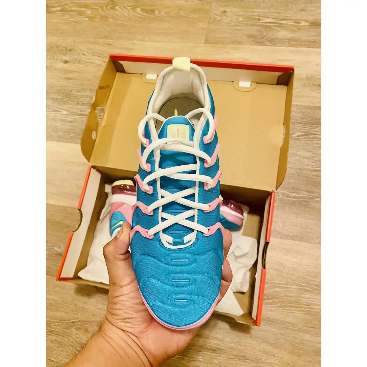 Nike shoes - Nike Air Vapormax Plus - Air Vapormax Plus - CW7014-100 - Blue (UPC: 0194274579697) 4