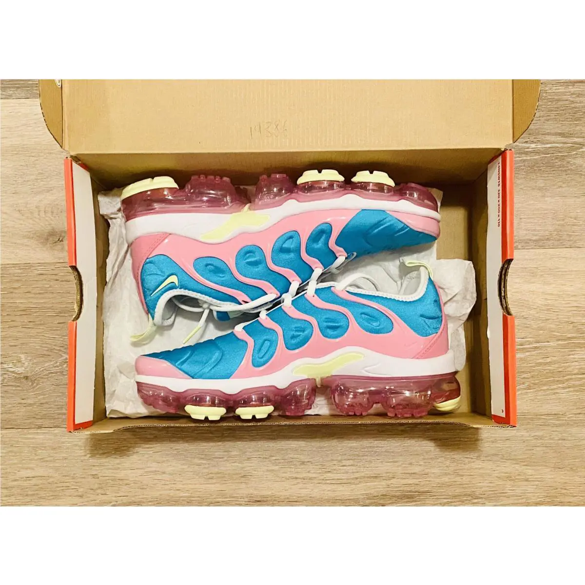 Nike shoes - Nike Air Vapormax Plus - Air Vapormax Plus - CW7014-100 - Blue (UPC: 0194274579697) 5