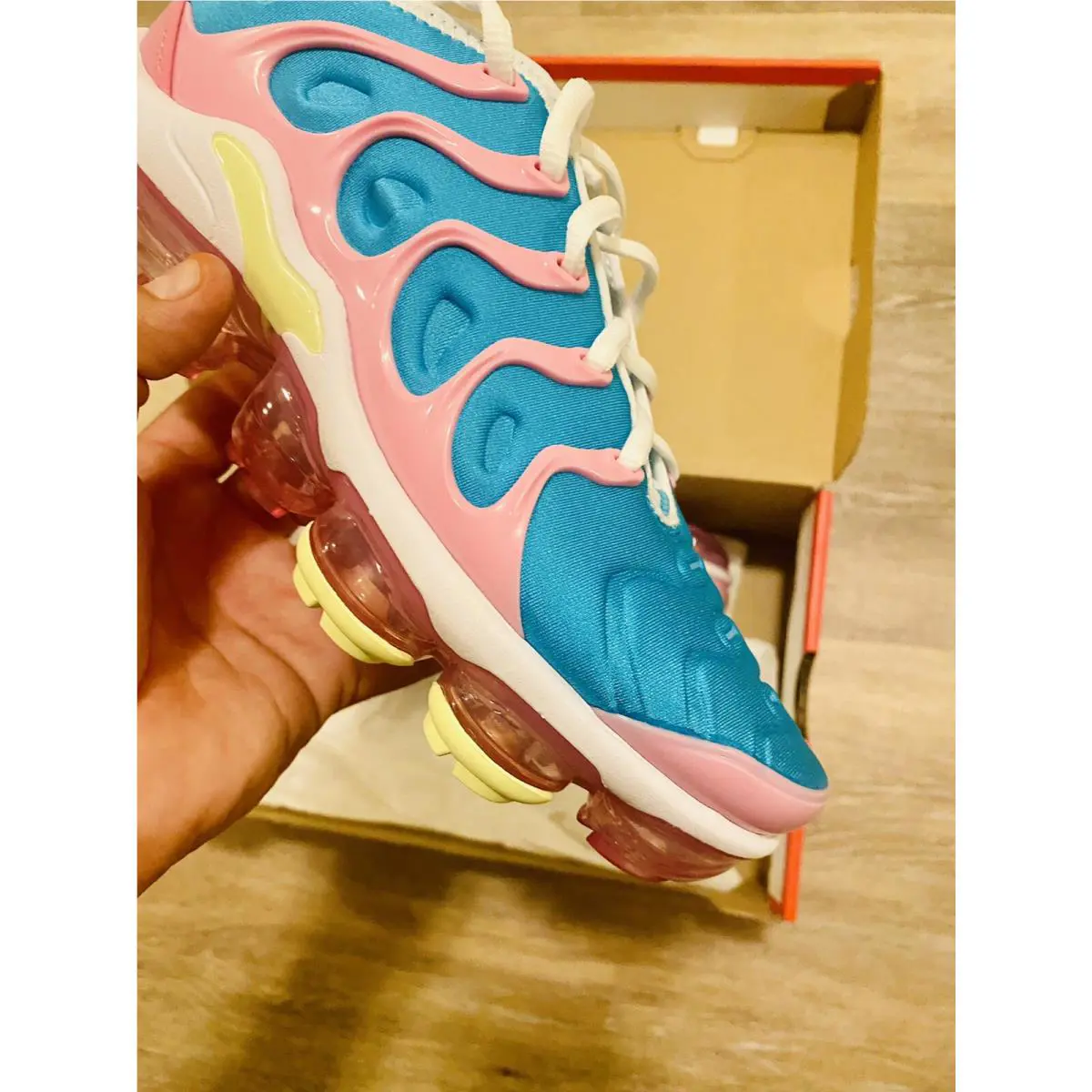 Nike shoes - Nike Air Vapormax Plus - Air Vapormax Plus - CW7014-100 - Blue (UPC: 0194274579697) 7