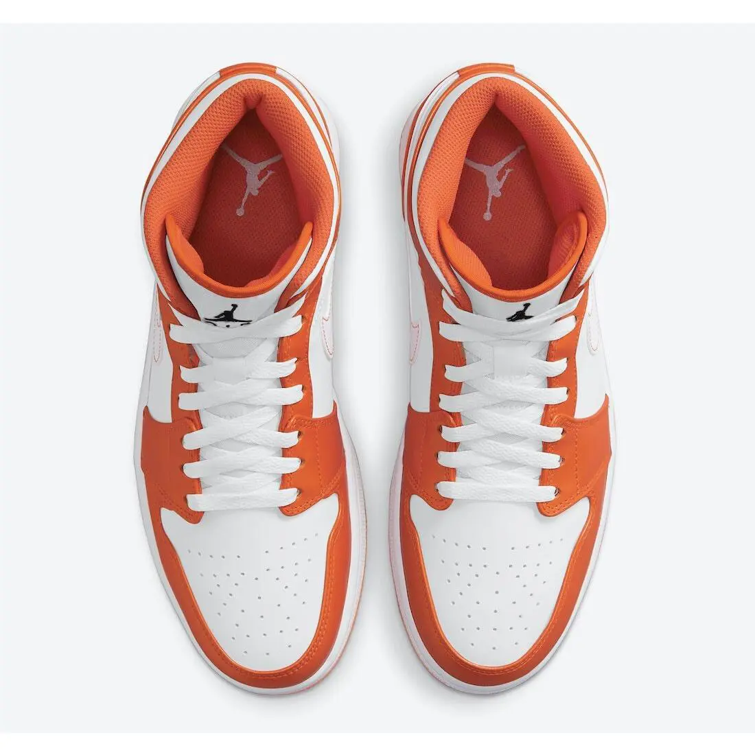 Nike shoes - Jordan 1 Mid - Mid - DM3531-800 - Orange, White, Black 1