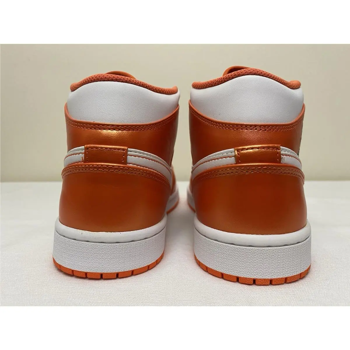 Nike shoes - Jordan 1 Mid - Mid - DM3531-800 - Orange, White, Black 2