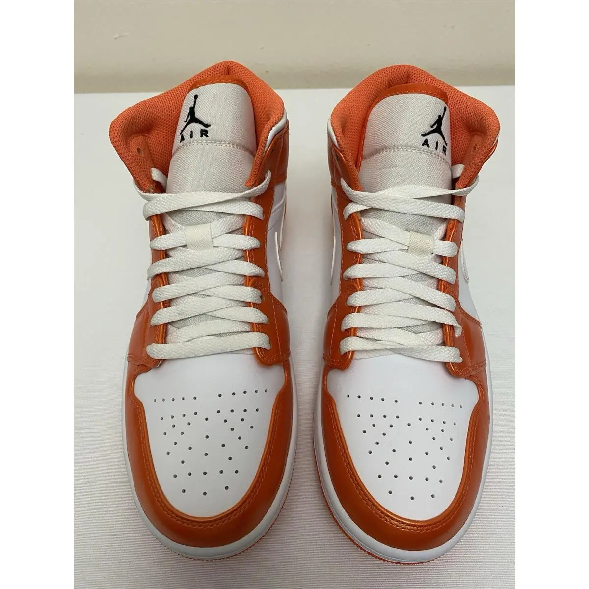 Nike shoes - Jordan 1 Mid - Mid - DM3531-800 - Orange, White, Black 1
