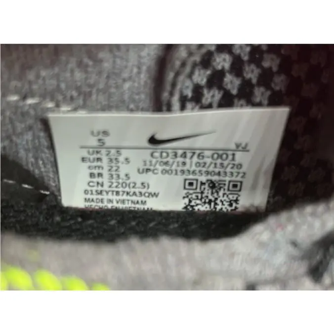 Nike shoes - Nike Space Hippie - Space Hippie - CD3476 001 - Gray (UPC: 193659043372) 3