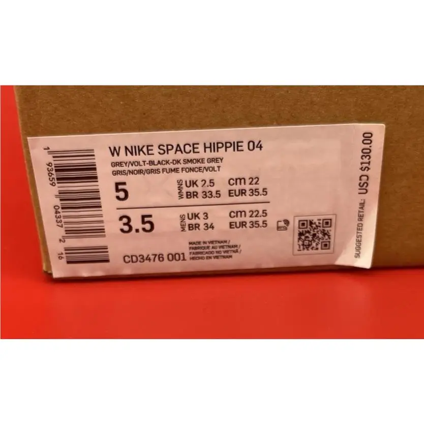 Nike shoes - Nike Space Hippie - Space Hippie - CD3476 001 - Gray (UPC: 193659043372) 4